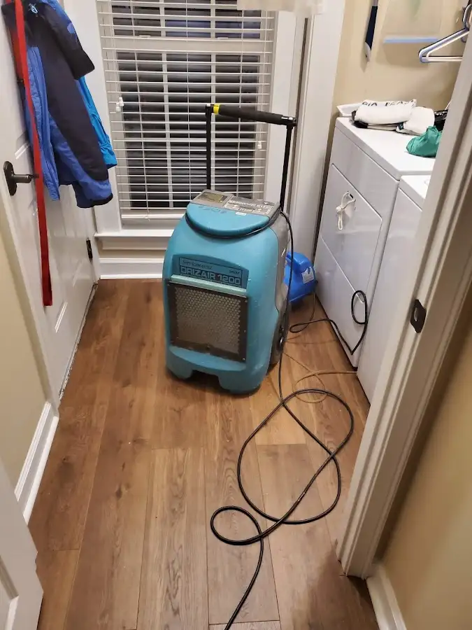 Commercial dehumidifier deployed for Crawl Space Restoration in South Lake Tahoe